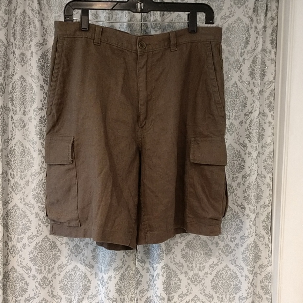 3/$20🌈J. Crew men's linen cargo shorts